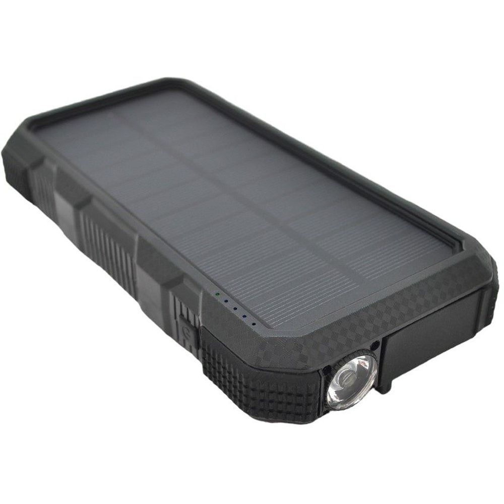 Повербанк Voltronic SP1901A Solar QC3.0 20000 mAh на сонячних батареях (26922) - фото 1