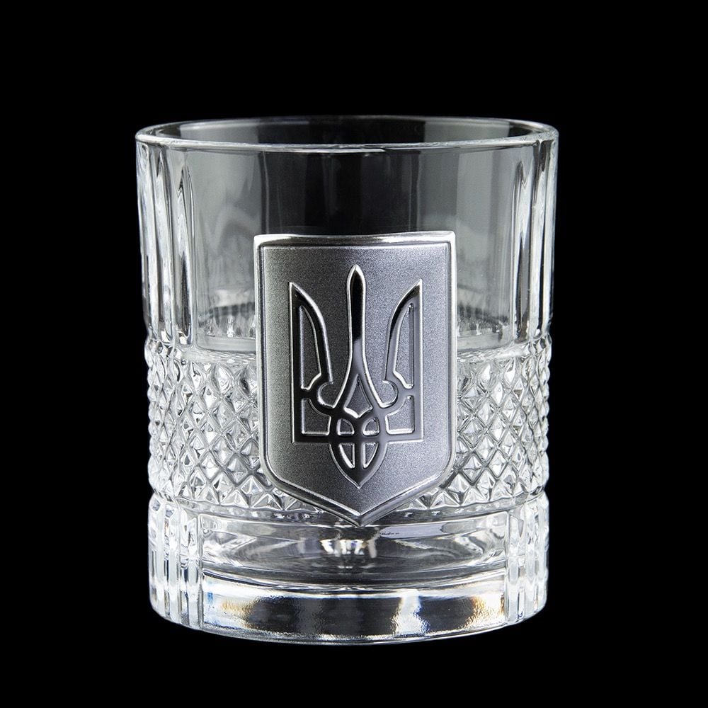 Набір склянок для віскі Boss Crystal Тризуб 310 мл 6 шт. (B6TRY1XS) - фото 2