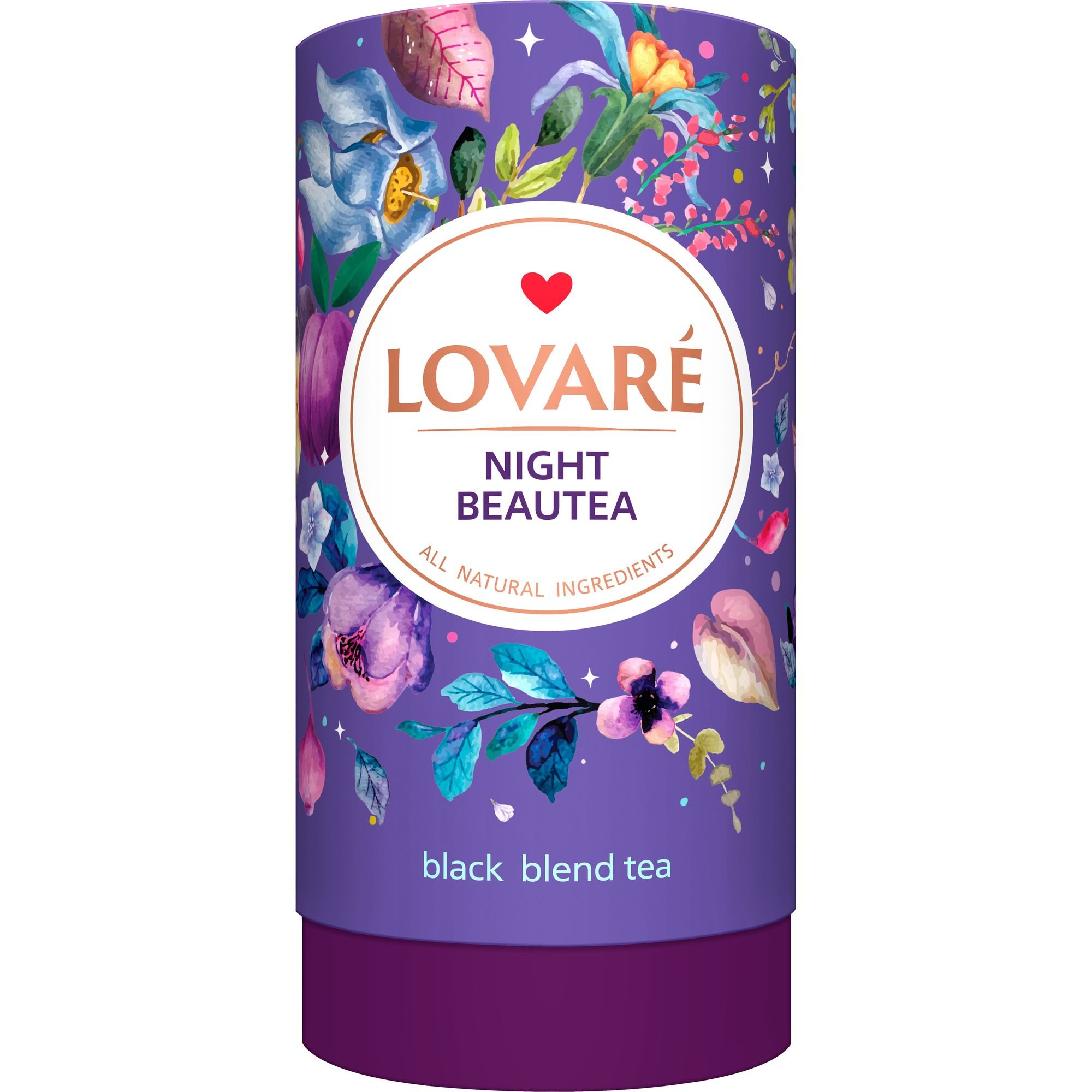 Набор: Чай черный Lovare Night Beautea 80 г + Мед Премія Разнотравье натуральный цветочный 400 г - фото 2