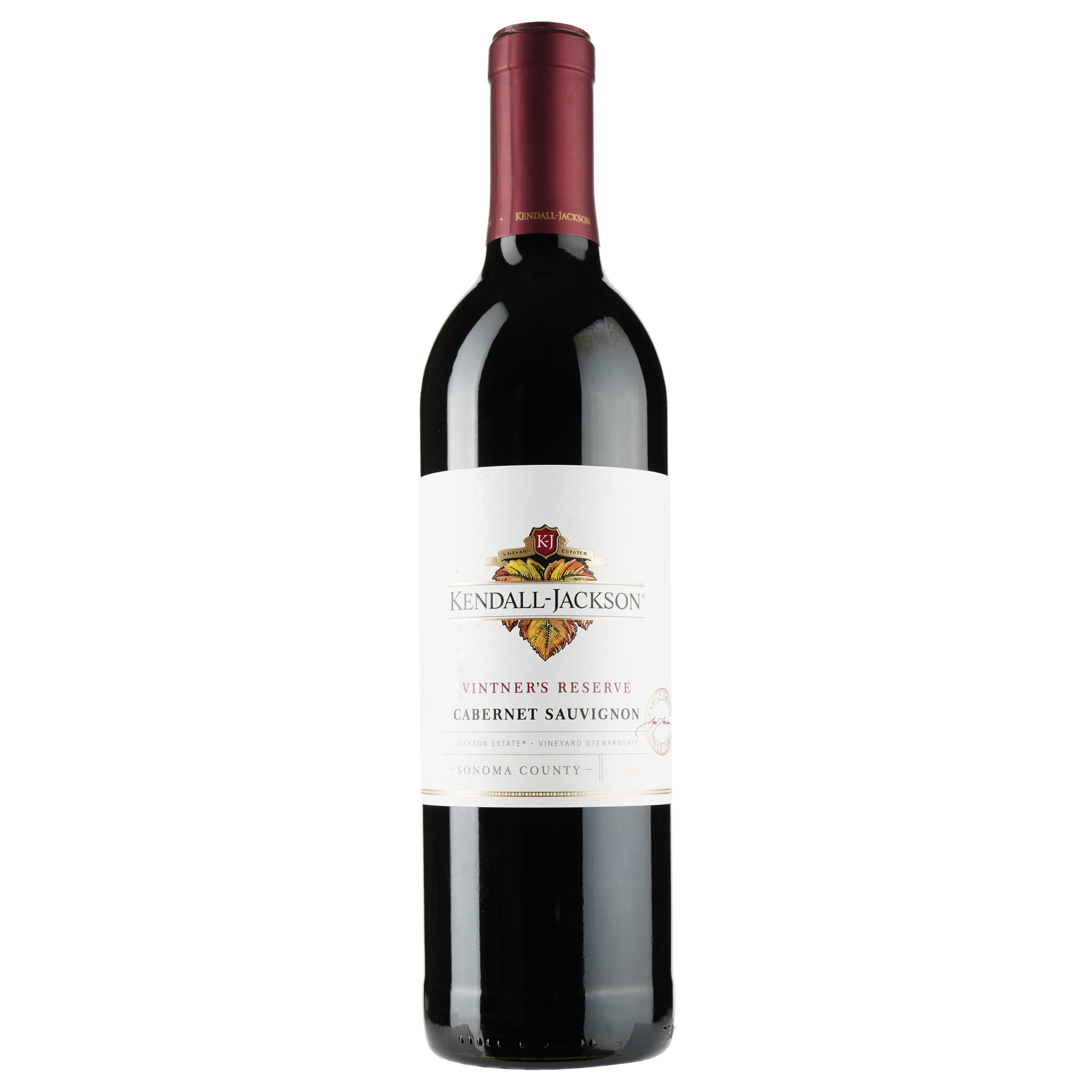 Вино Kendall-Jackson Vintner's Reserve Cabernet Sauvignon Sonoma, красное, сухое, 13,5%, 0,75 л - фото 1