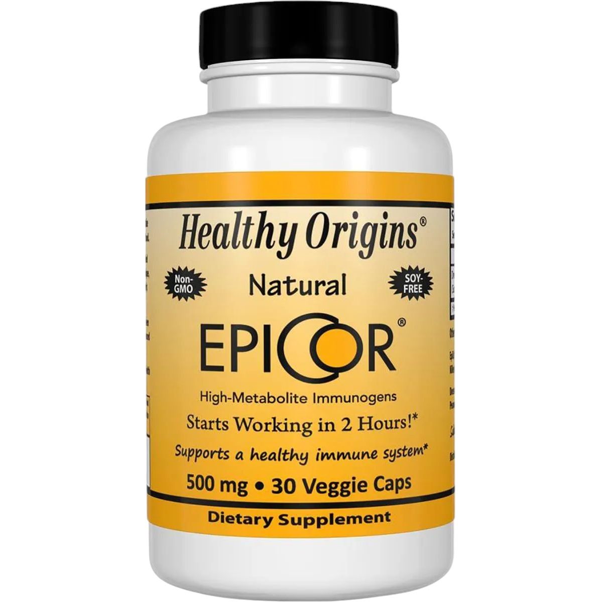 Природная защита иммунитета Healthy Origins EpiCor 500 мг 30 гелевых капсул - фото 1