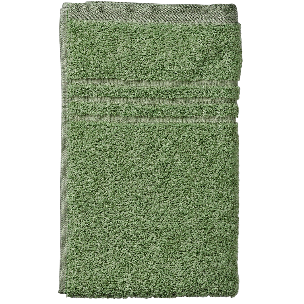 Полотенце махровое Kela Leonora 30х50 см зеленый мох (24613) - фото 1