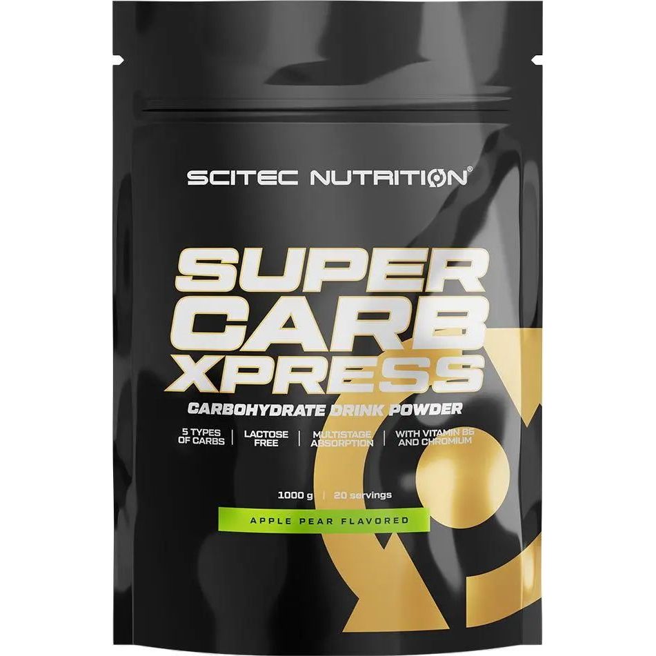 Карбо (вуглеводи) Scitec Nutrition Supercarb Xpress Apple-Pear 1000 г - фото 1