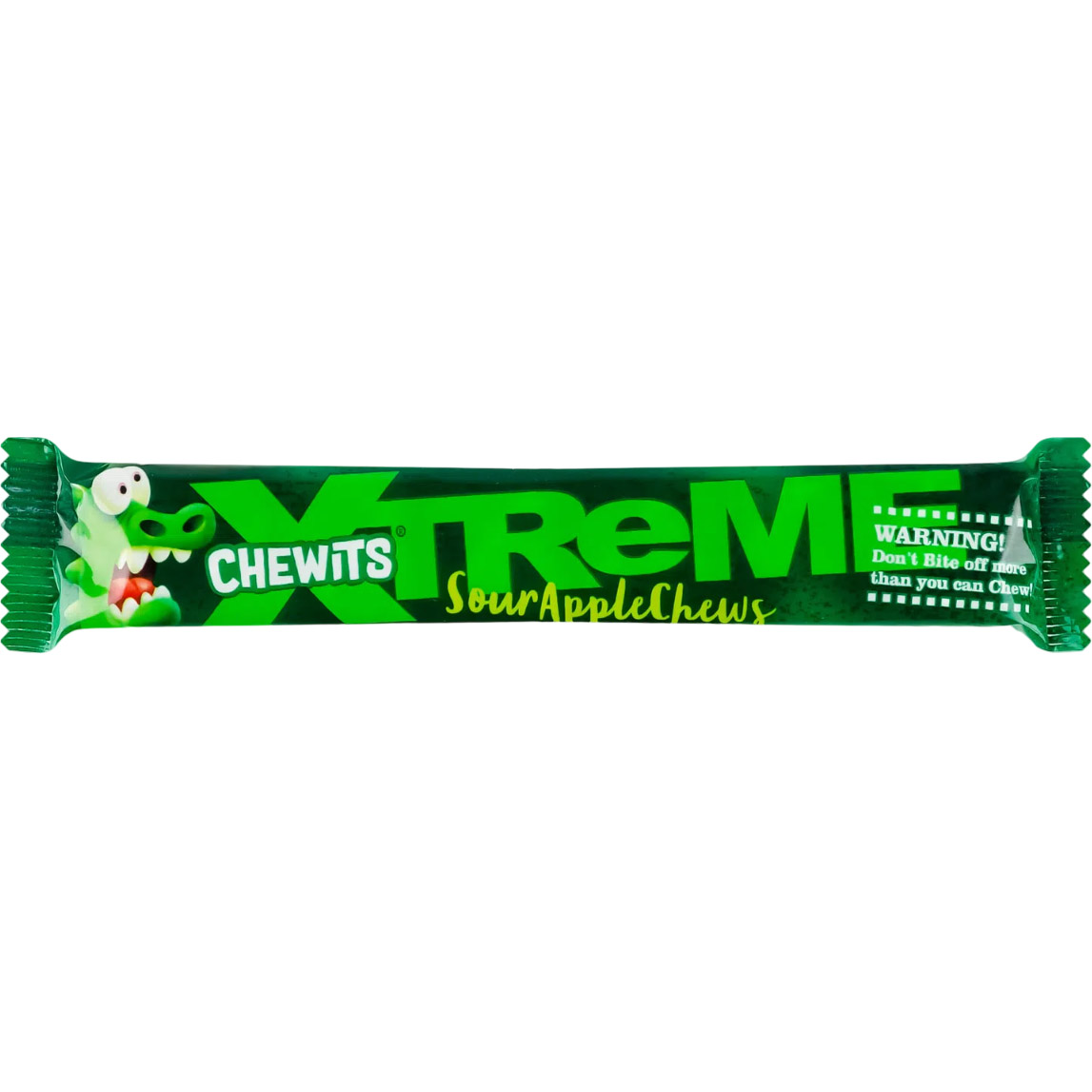 Цукерки жувальні Chewits Xtreme Sour Apple Chews 34 г (950605) - фото 1