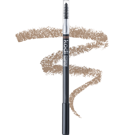 Карандаш для бровей Kodi Professional Eyebrow Powder Pencil со щеточкой тон 03PB 1.19 г - фото 2