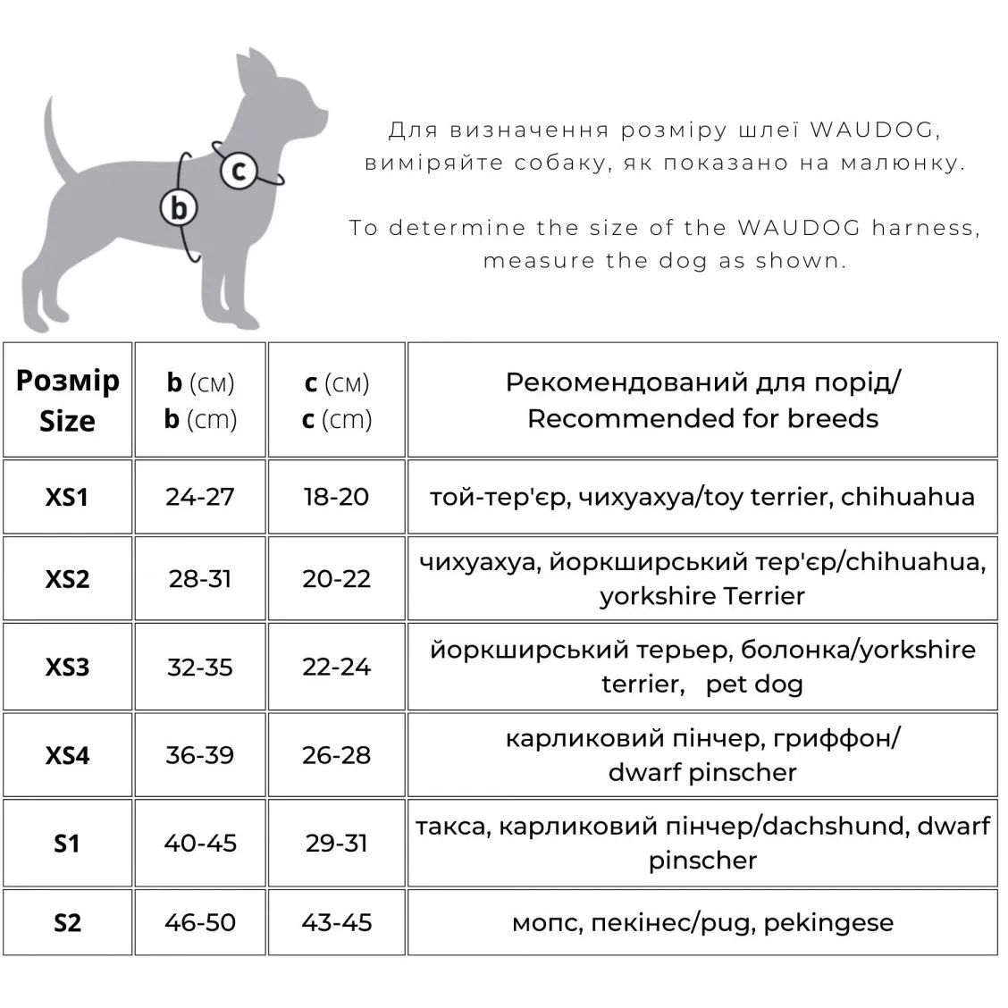 Шлея для собак м'яка Waudog Clothes Мілітарі, з QR паспортом, XS2, 28-31х20-22 см - фото 3