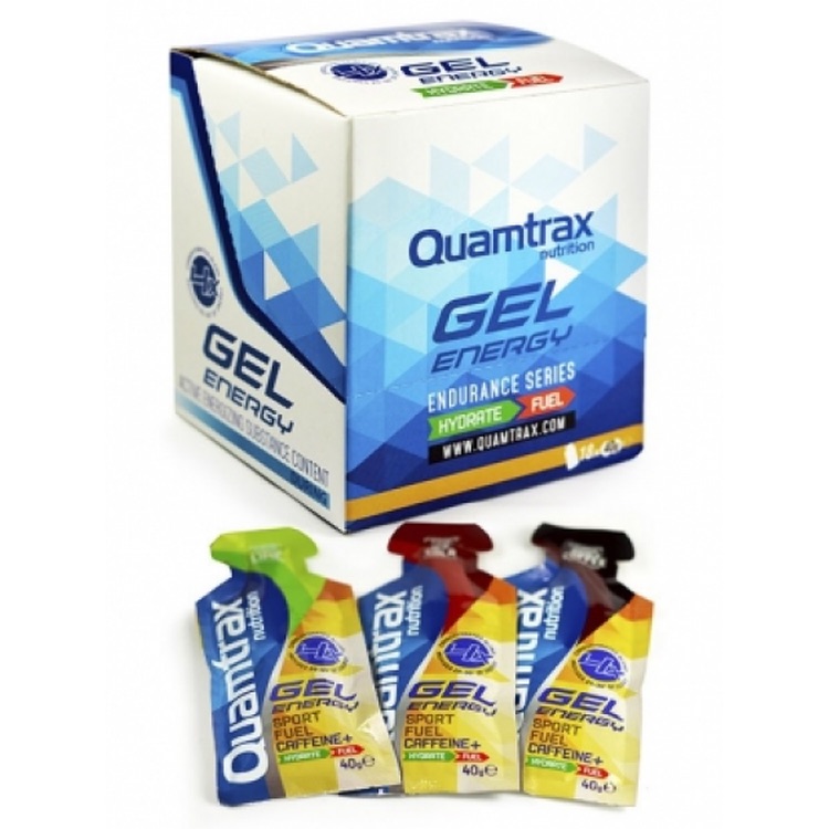 Энергетический гель Quamtrax Energy Gel лимон/лайм 18 шт. х 40 г - фото 1