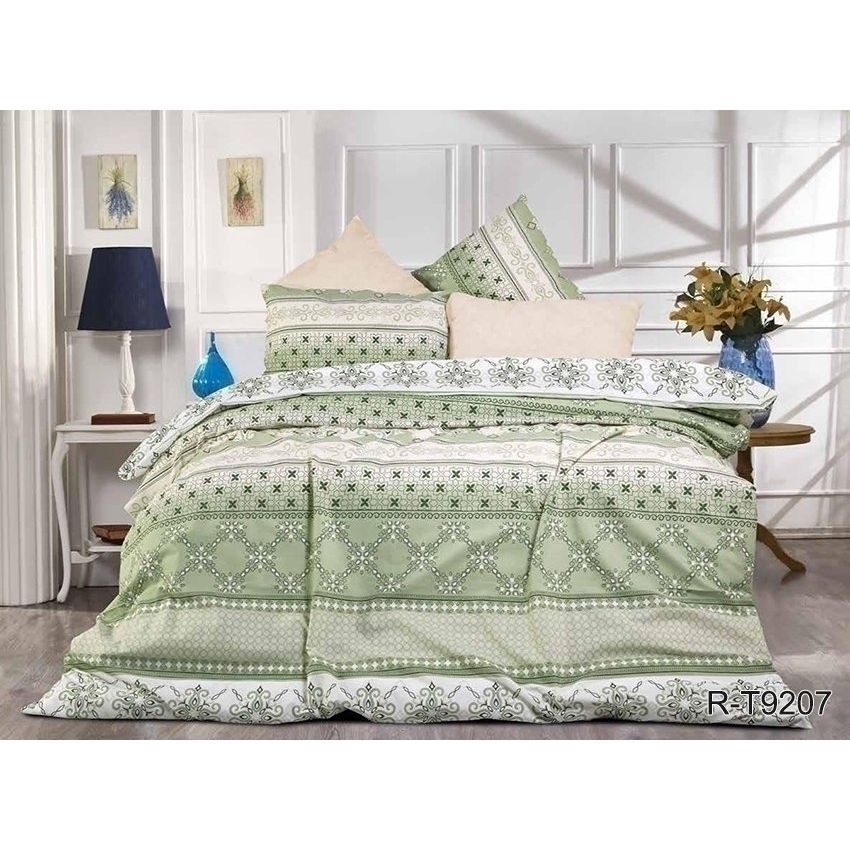 Комплект постельного белья TAG Tekstil с компаньоном Семейный 000210851 (R-T9207) - фото 1