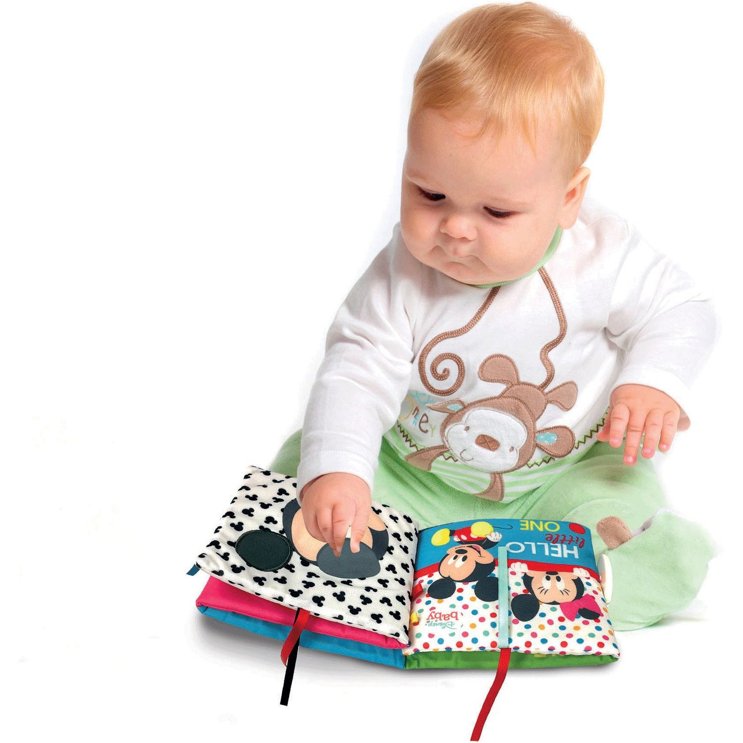 Игрушка-книга мягкая Baby Clementoni Soft Boo Disney Baby (17721) - фото 4