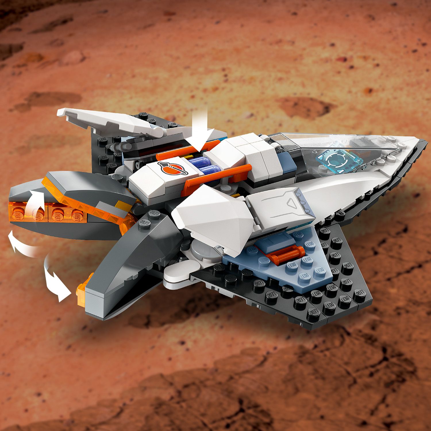 Конструктор LEGO City Межзвездный космический корабль 240 детали (60430) - фото 7
