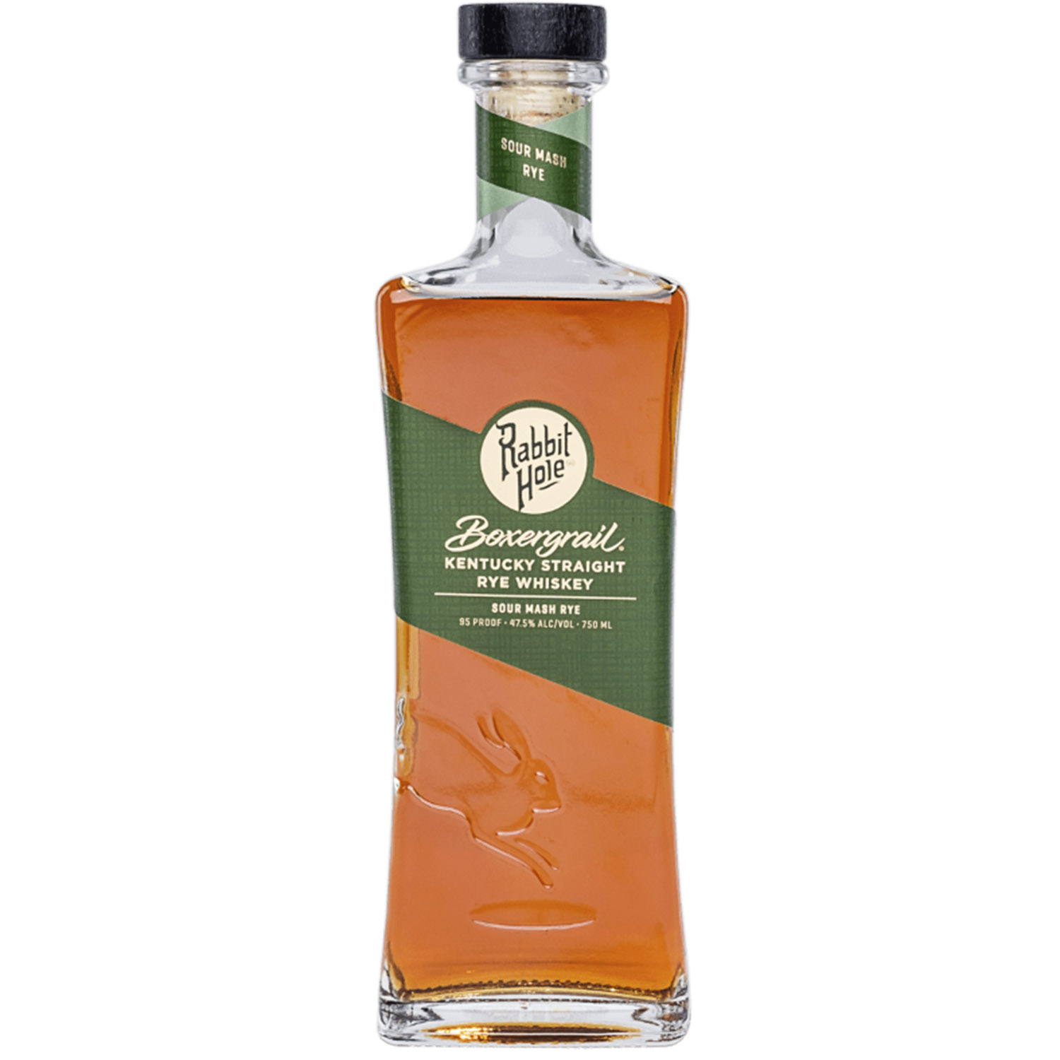 Віскі Rabbit Hole Boxergrail Kentucky Straight Rye Whiskey 47.5% 0.75 л - фото 1