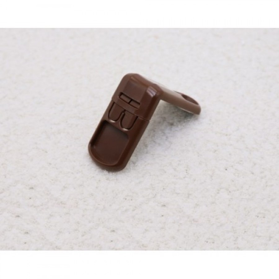Угловой блокатор – кнопка 3М Pro коричневый - фото 1