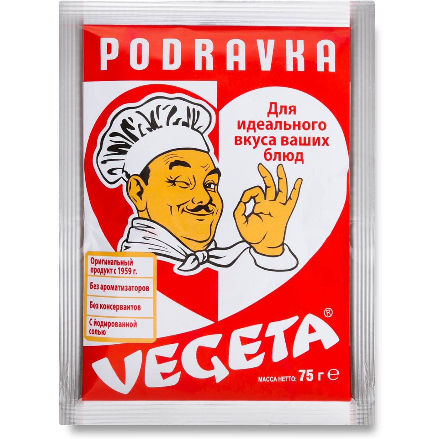 Приправа Vegeta універсальна з овочами 75 г (28333) - фото 1