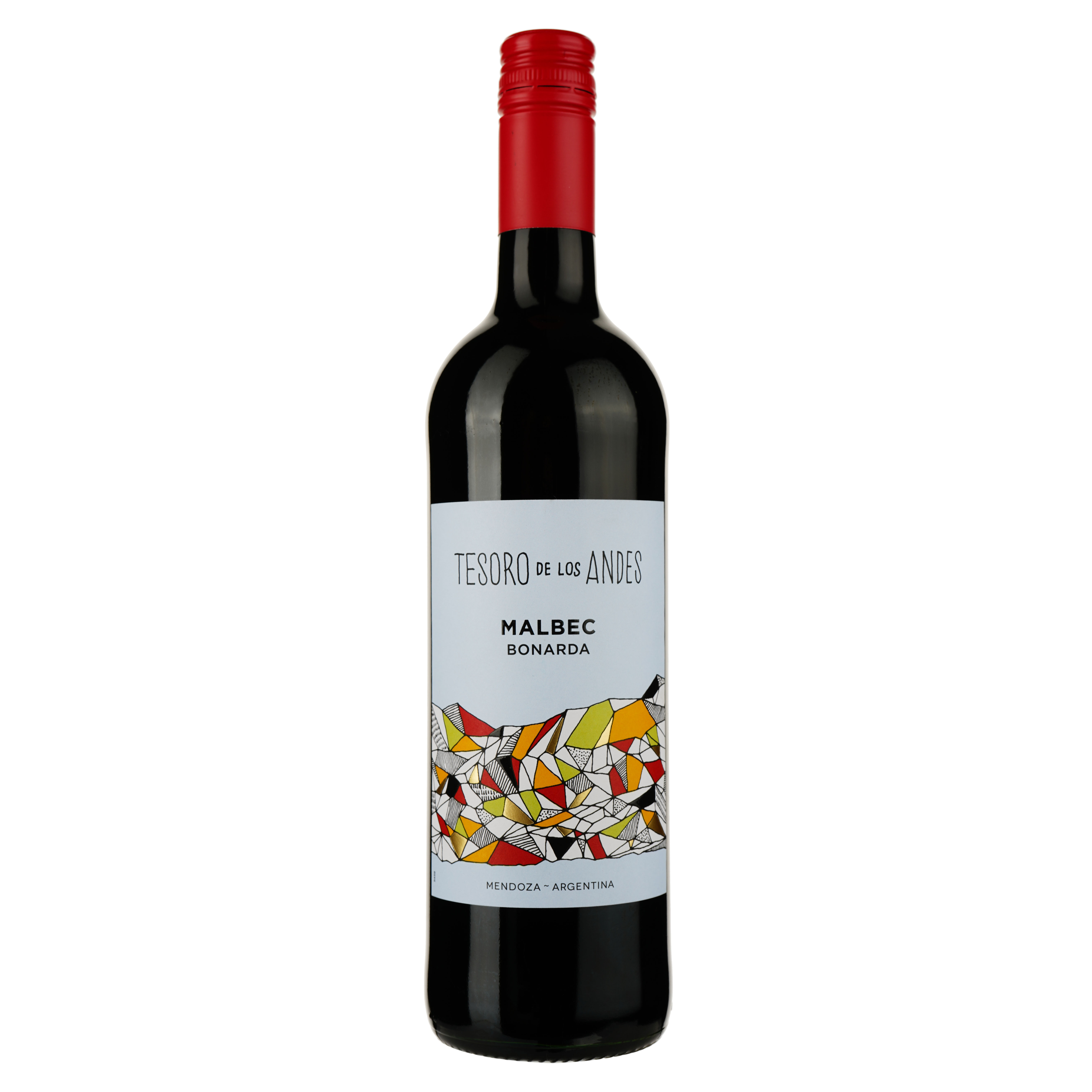 Вино Tesoro de los Andes Malbec Bonarda червоне сухе 0.75 л - фото 1