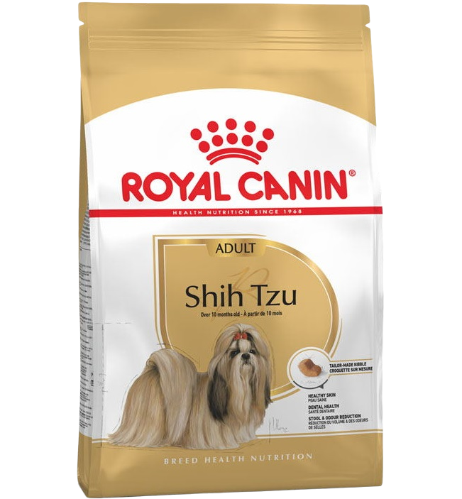 Сухой корм для взрослых собак породы Ши-Тцу Royal Canin Shih Tzu Adult, с мясом птицы, 1,5 кг (2200015) - фото 1