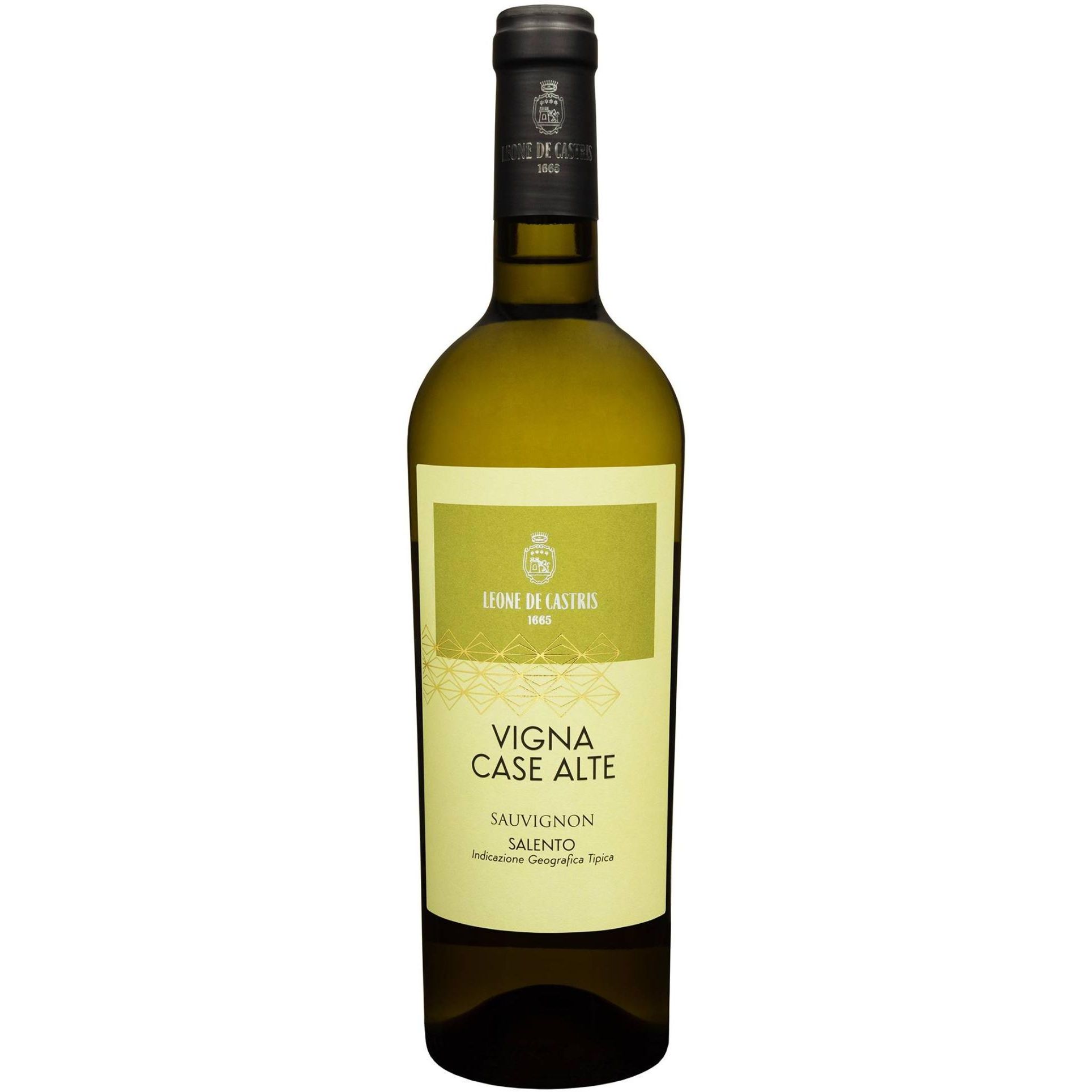 Вино Vigna Case Alte Sauvignon Salento біле сухе 0.75 л - фото 1