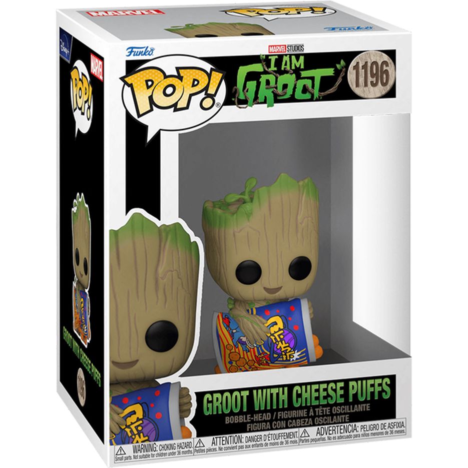 Игровая фигурка Funko Pop I Am Groot Грут и сырные шарики (70654) - фото 2