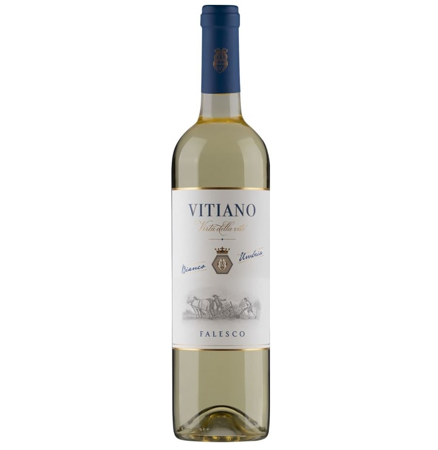 Вино Falesco Vitiano Bianco, белое, сухое, 12,5%, 0,75 л (8000010660061) - фото 1