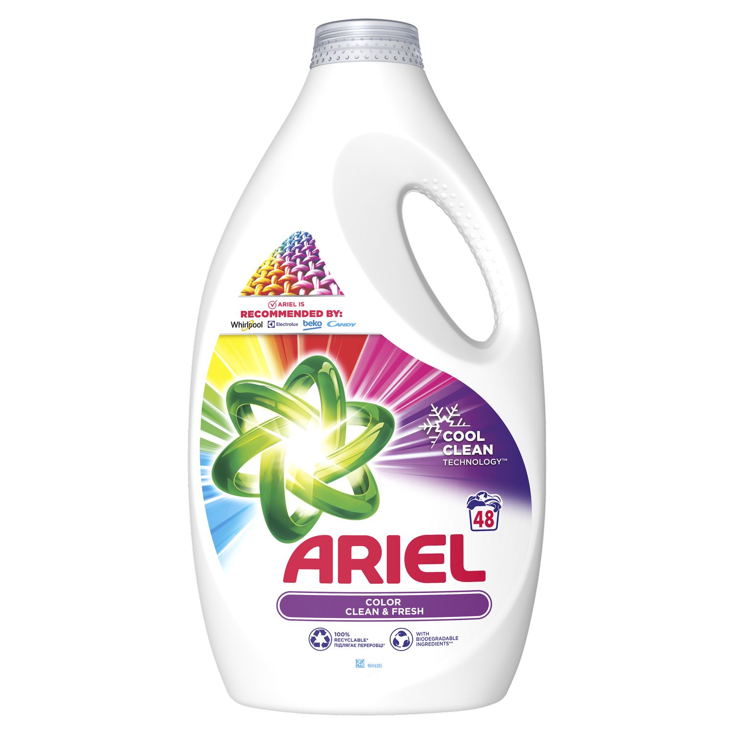 Гель для прання Ariel Color Чистота та свіжість 2.4 л - фото 2