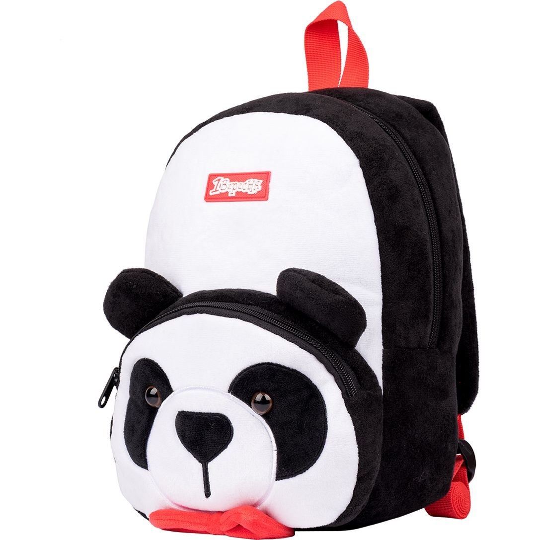 Рюкзак дитячий 1 Вересня K-42 Panda, белый (557984) - фото 1