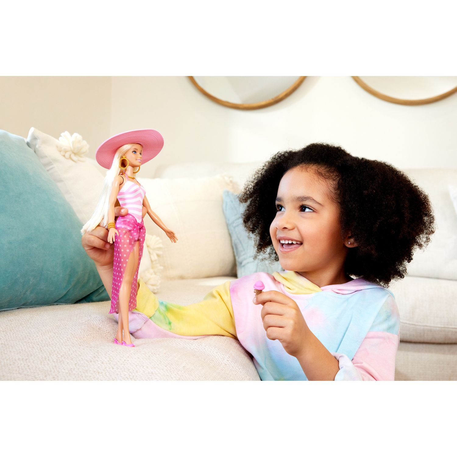 Кукла Barbie Пляжная прогулка, 30 см (HPL73) - фото 6