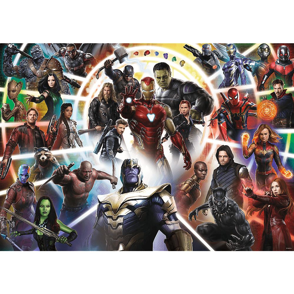 Пазли Trefl Месники: Фінал Marvel 1000 елементів - фото 2