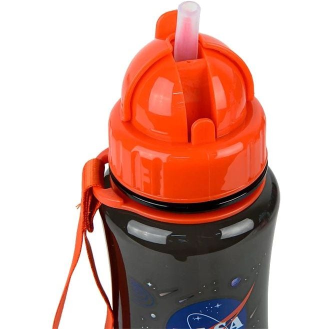 Бутылочка для воды Kite NASA 350 мл черная (NS22-399) - фото 2