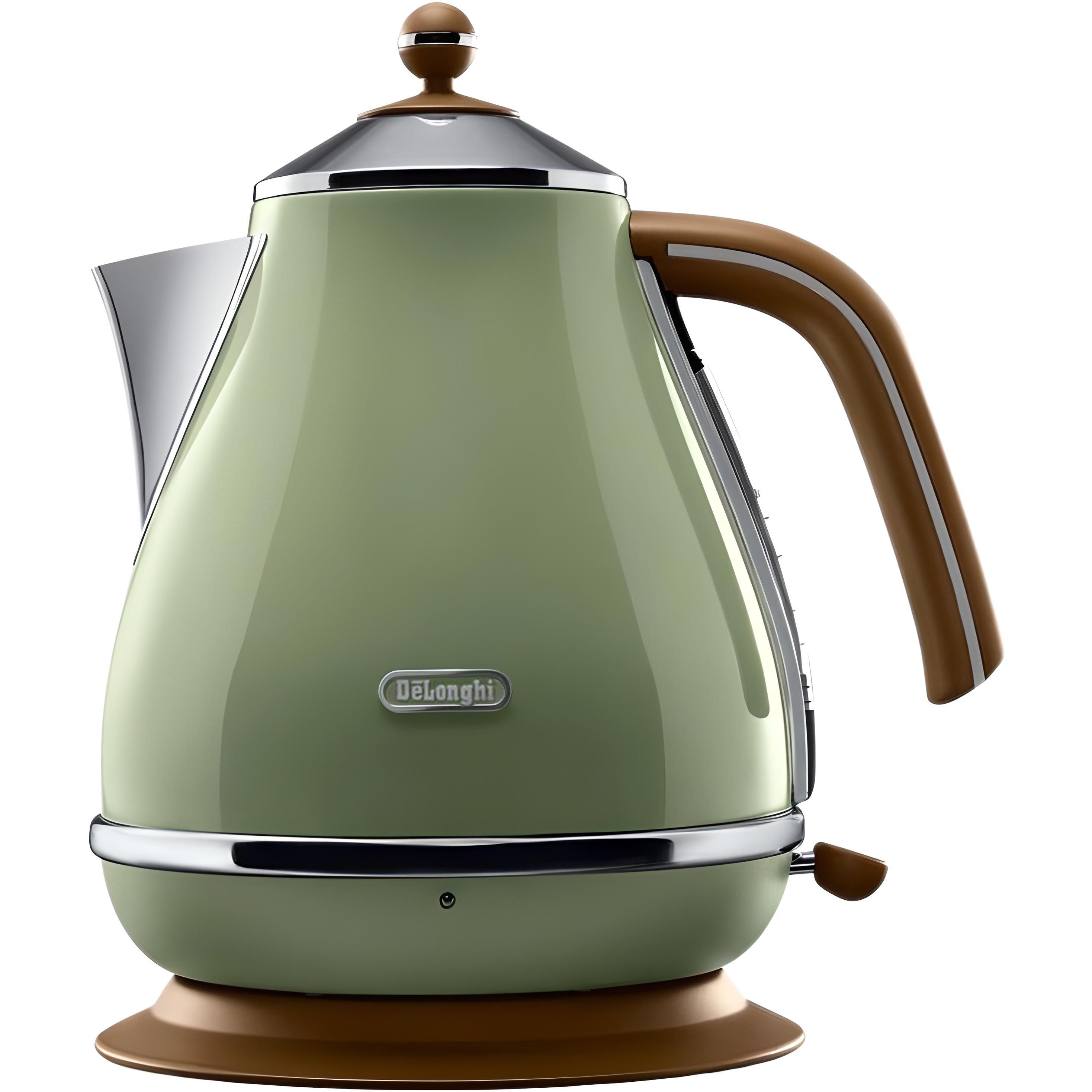 Электрочайник DeLonghi KBOV 2001 green 1.7 л (00000009903) - фото 1