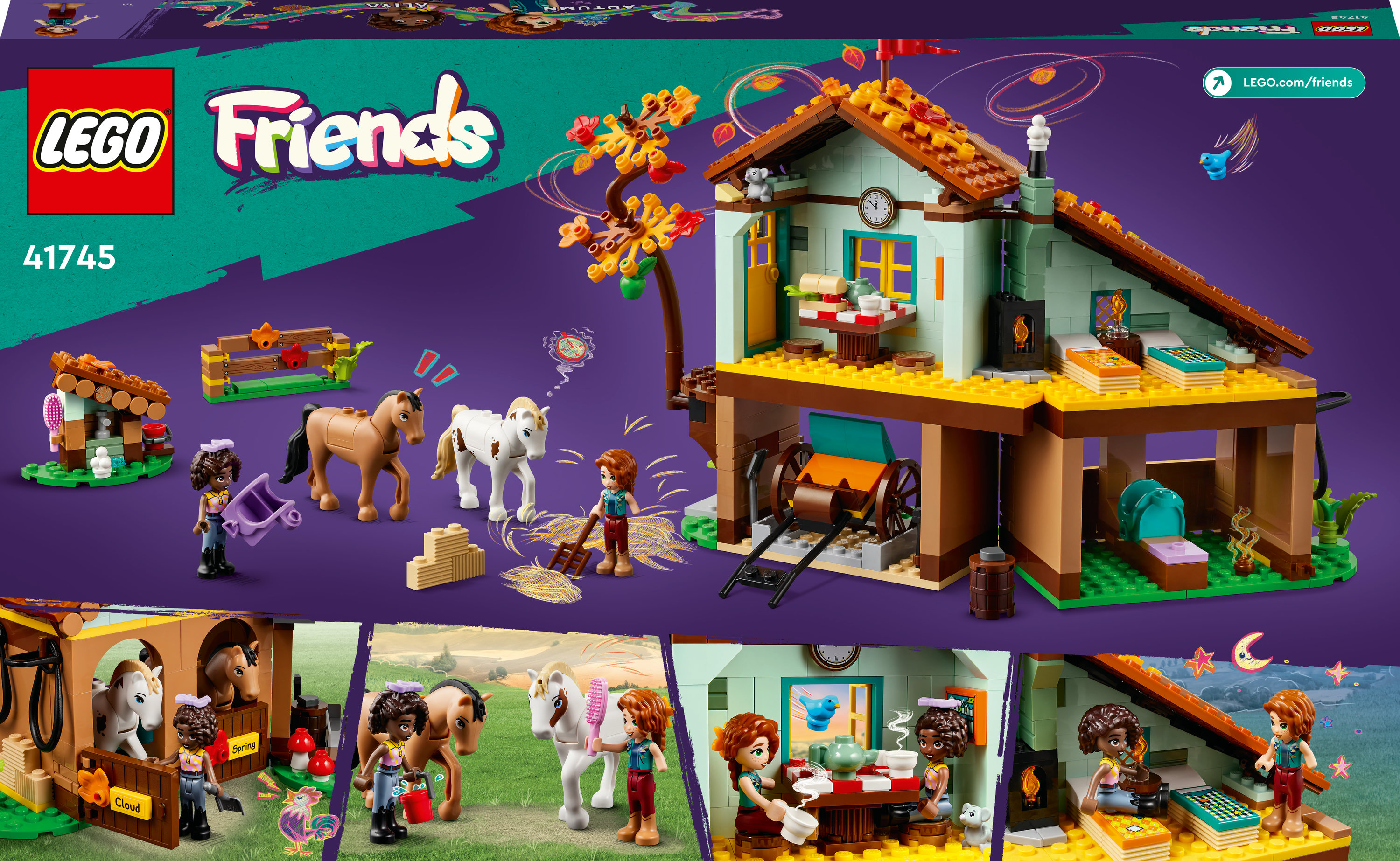 Конструктор LEGO Friends Конюшня Отом, 545 деталей (41745) - фото 9