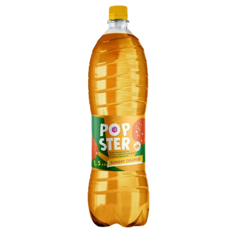 Напій Popster Sunny Orange безалкогольний 1.5 л - фото 1
