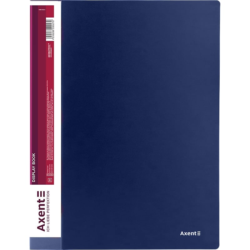 Дисплей-книга Axent А4 30 файлiв синя (1030-02-A) - фото 1
