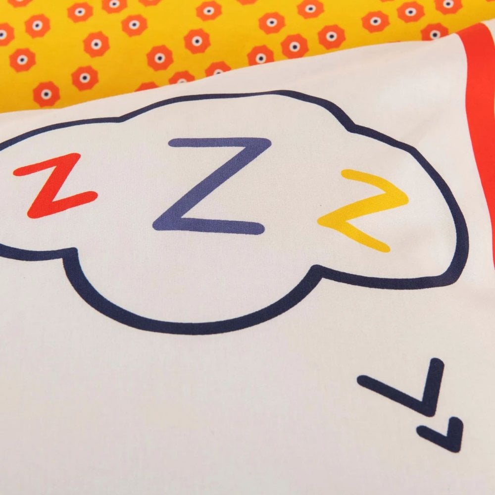 Комплект постельного белья Karaca Home Young Sleep Time, ранфорс, подростковый, разноцветный, 3 предмета (svt-2000022305075) - фото 3