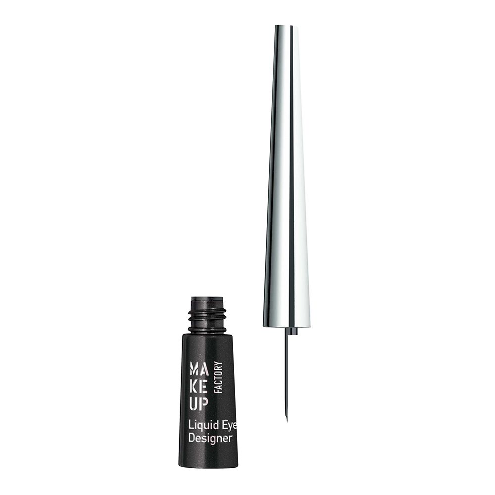 Жидкая подводка для глаз Make up Factory Liquid Eye Designer, тон 01 (Black), 2,5 мл (358403) - фото 1