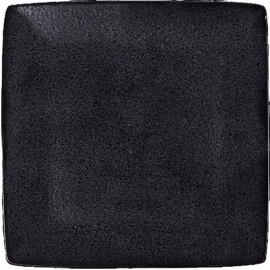 Тарілка D105 квадратна, 26,8 х 26,8 см, чорна - фото 1