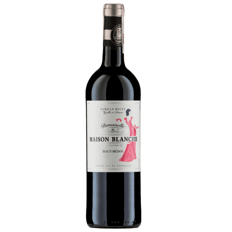 Вино Maison Bouey Demoiselle de Maison Blanche, красное, сухое, 13%, 0,75 л (8000015345222) - фото 1