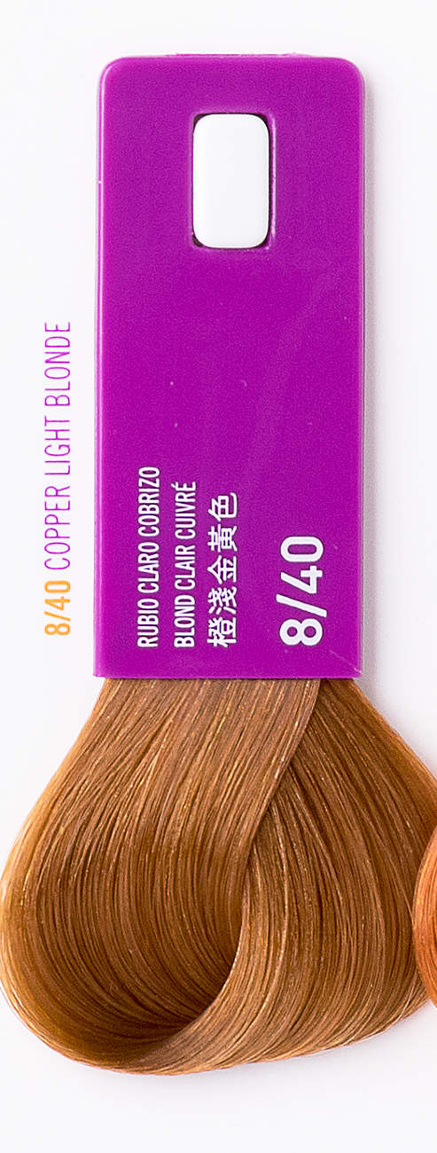 Безаміачна крем-фарба для тонування волосся Lakme Gloss 8/40 мідно-світло-русий 60 мл - фото 2