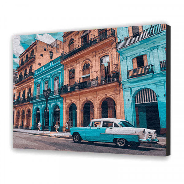 Картина за номерами ArtCraft Яскрава Куба 40x50 см (10536-AC) - фото 2