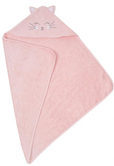 Полотенце с капюшоном Irya Kitty, 75х75 см, розовый (svt-2000022282055) - фото 1