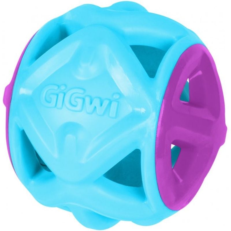 Іграшка для собак М'яч GiGwi Basic, блакитний, 9 см (2348) - фото 1