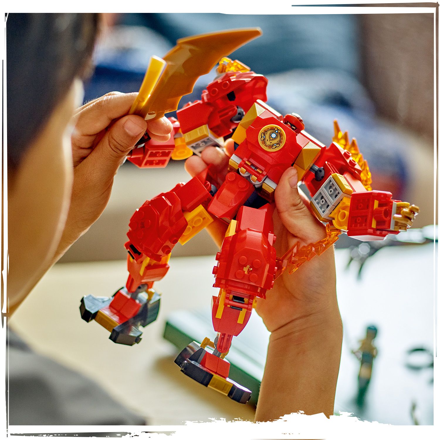 Конструктор LEGO Ninjago Робот вогняної стихії Кая 322 деталі (71808) - фото 6