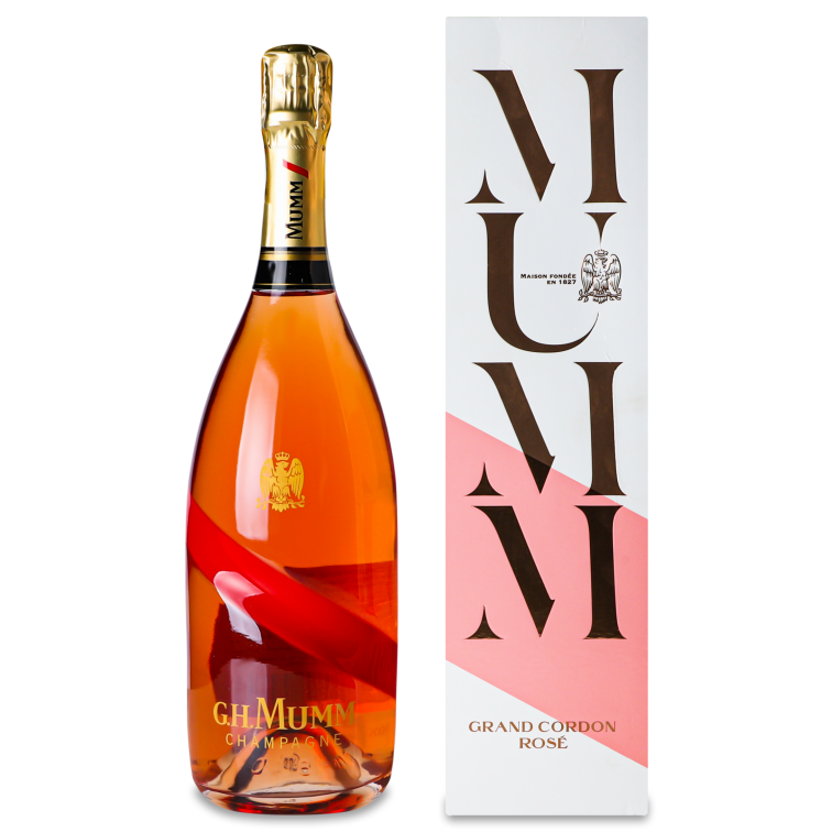 Шампанское Mumm Cordon Rose Brut 12%, 0,75 л (856241) - фото 1