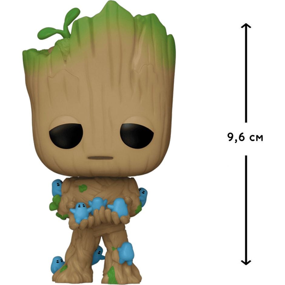 Ігрова фігурка Funko Pop! Marvel I am Groot Ґрут c з грундсами (70652) - фото 2