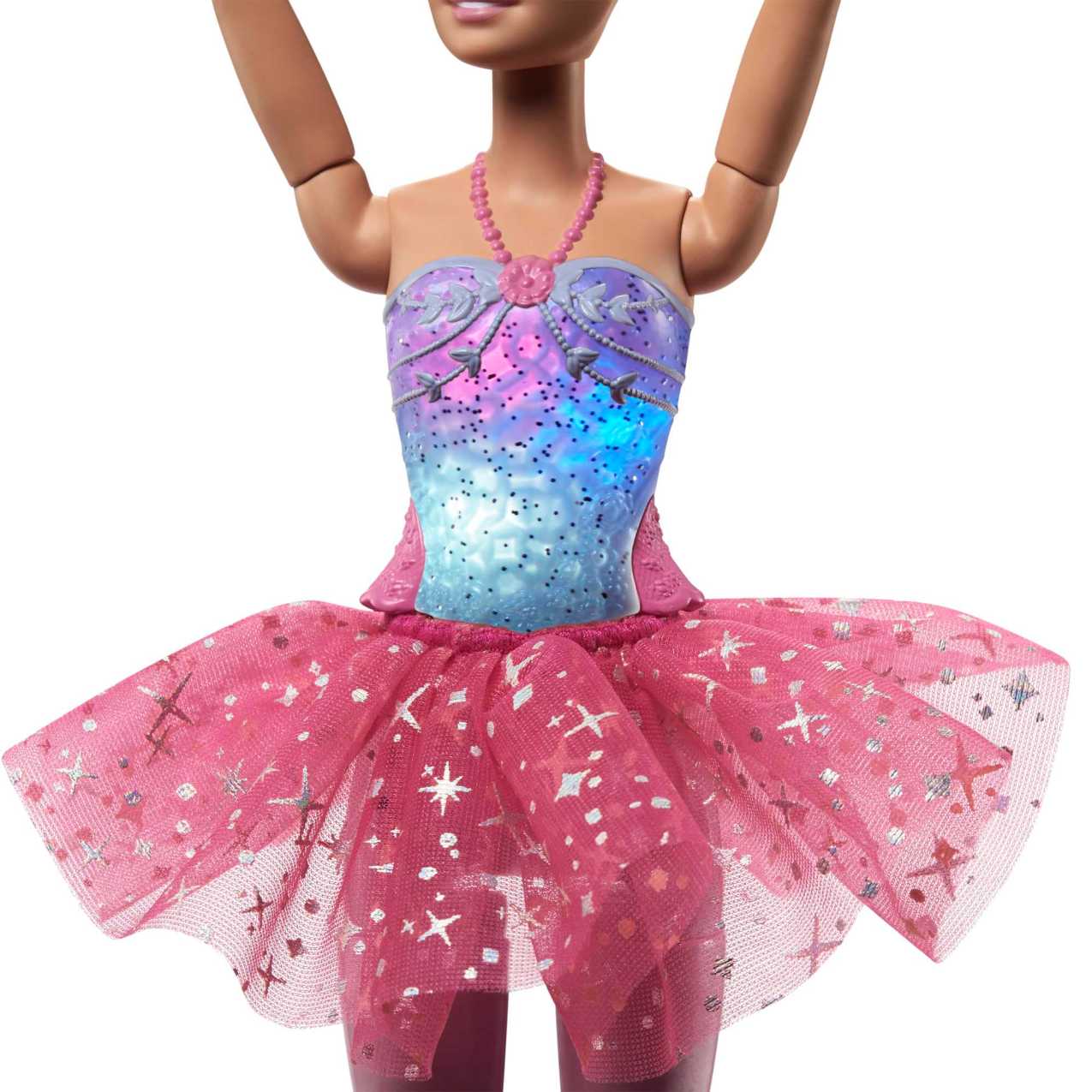 Лялька Barbie серії Dreamtopia Сяюча балерина Чарівні вогні, 30 см (HLC25) - фото 4