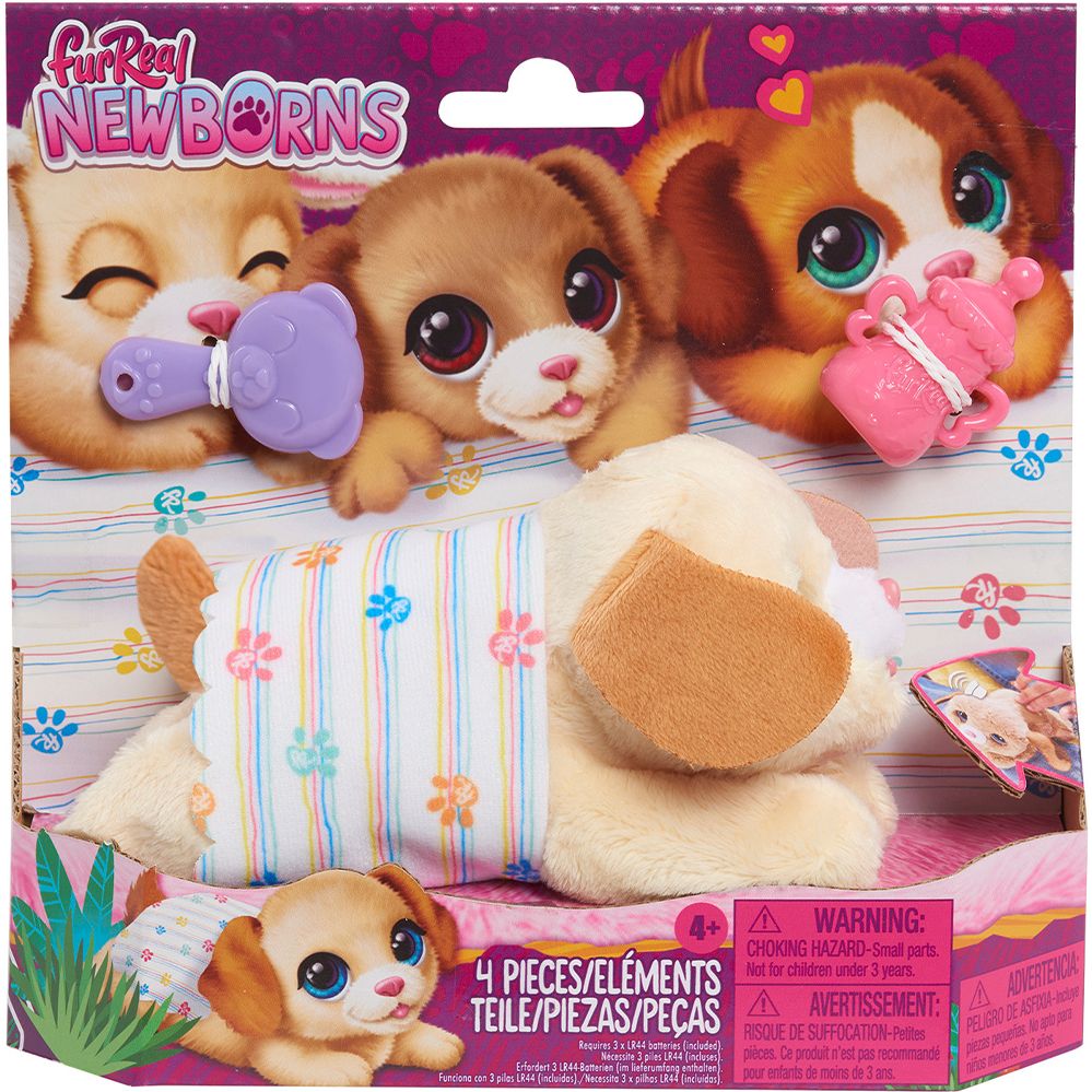 Интерактивная игрушка Furreal Friends Newborns Щенок (28074) - фото 4