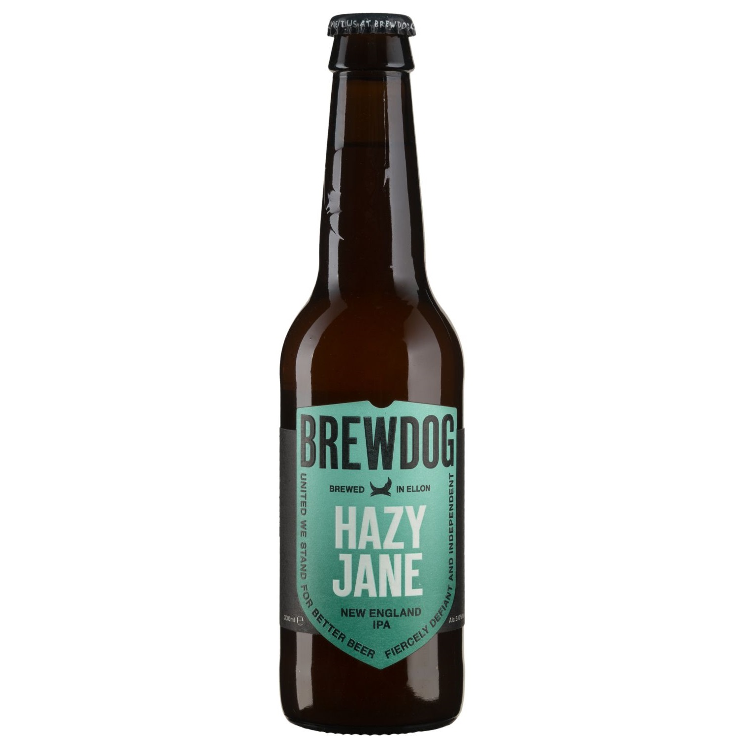 Пиво BrewDog Hazy Jane, світле, нефільтроване, 5%, 0,33 л (93112) - фото 1