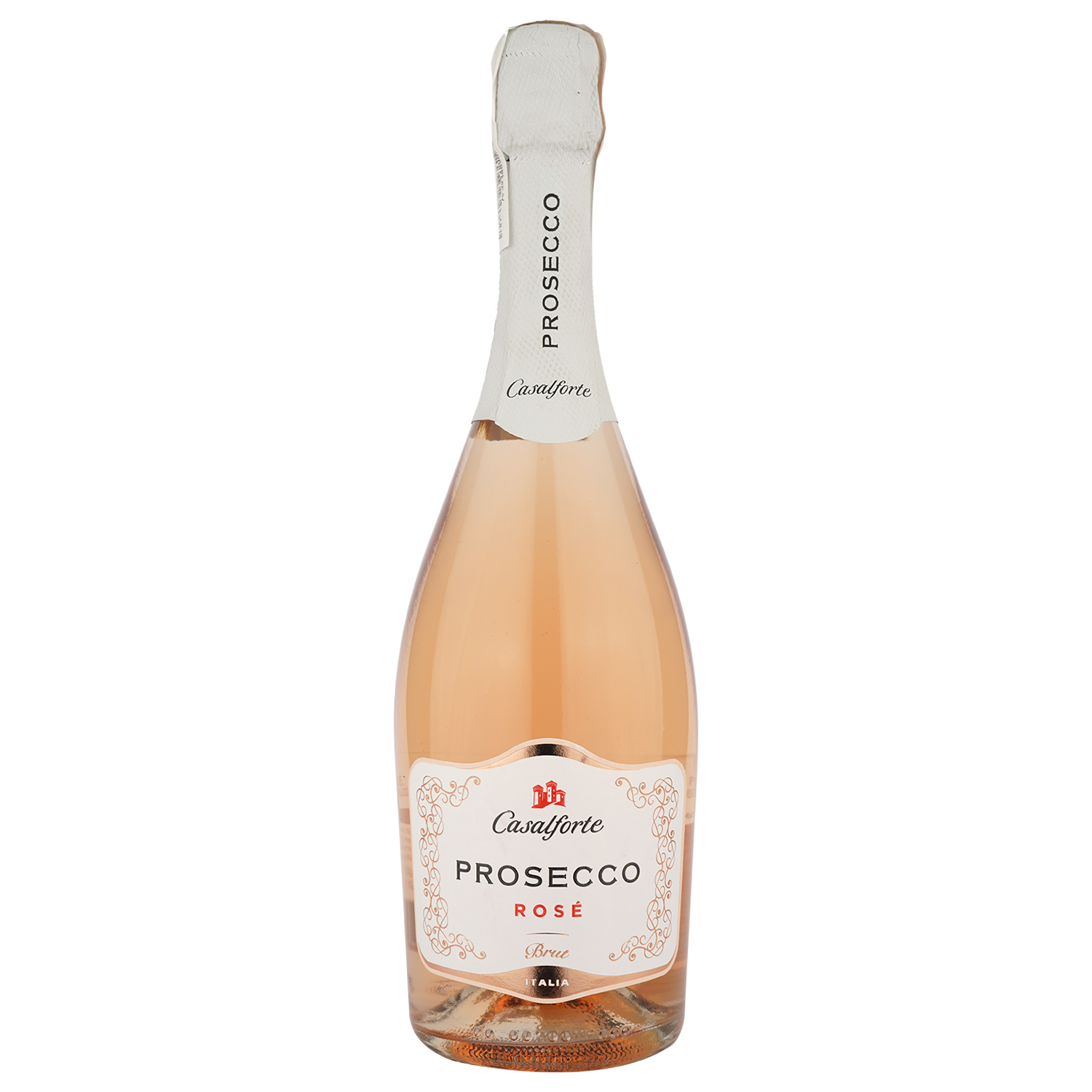 Игристое вино Casalforte Prosecco Rose Spumante Brut, розовое, брют, 0,75 л - фото 1