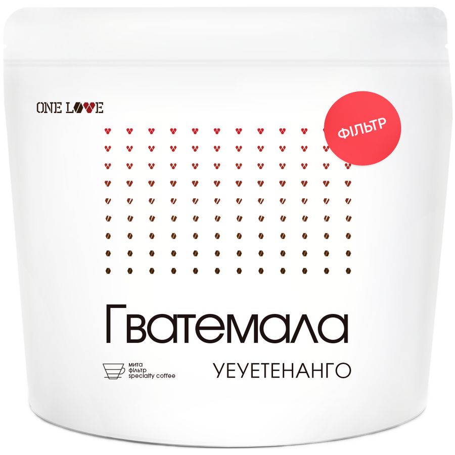 Кофе молотый One Love Guatemala Huehuetenango фильтр 250 г - фото 1