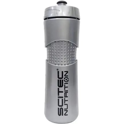 Пляшка Scitec Nutrition Bike bottle Silver 650 мл - фото 1