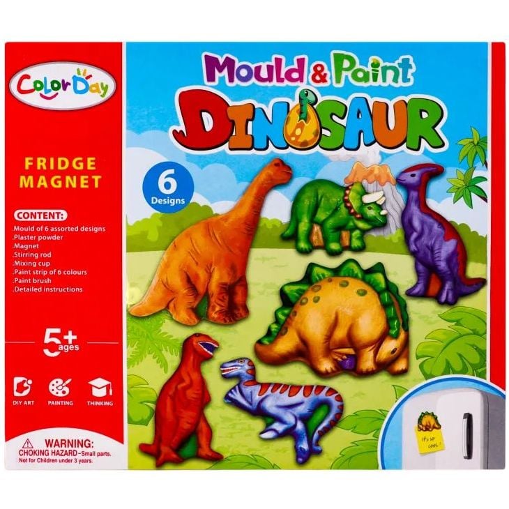 Набір для творчості A-Toys Color Day Динозаври (853478) - фото 1