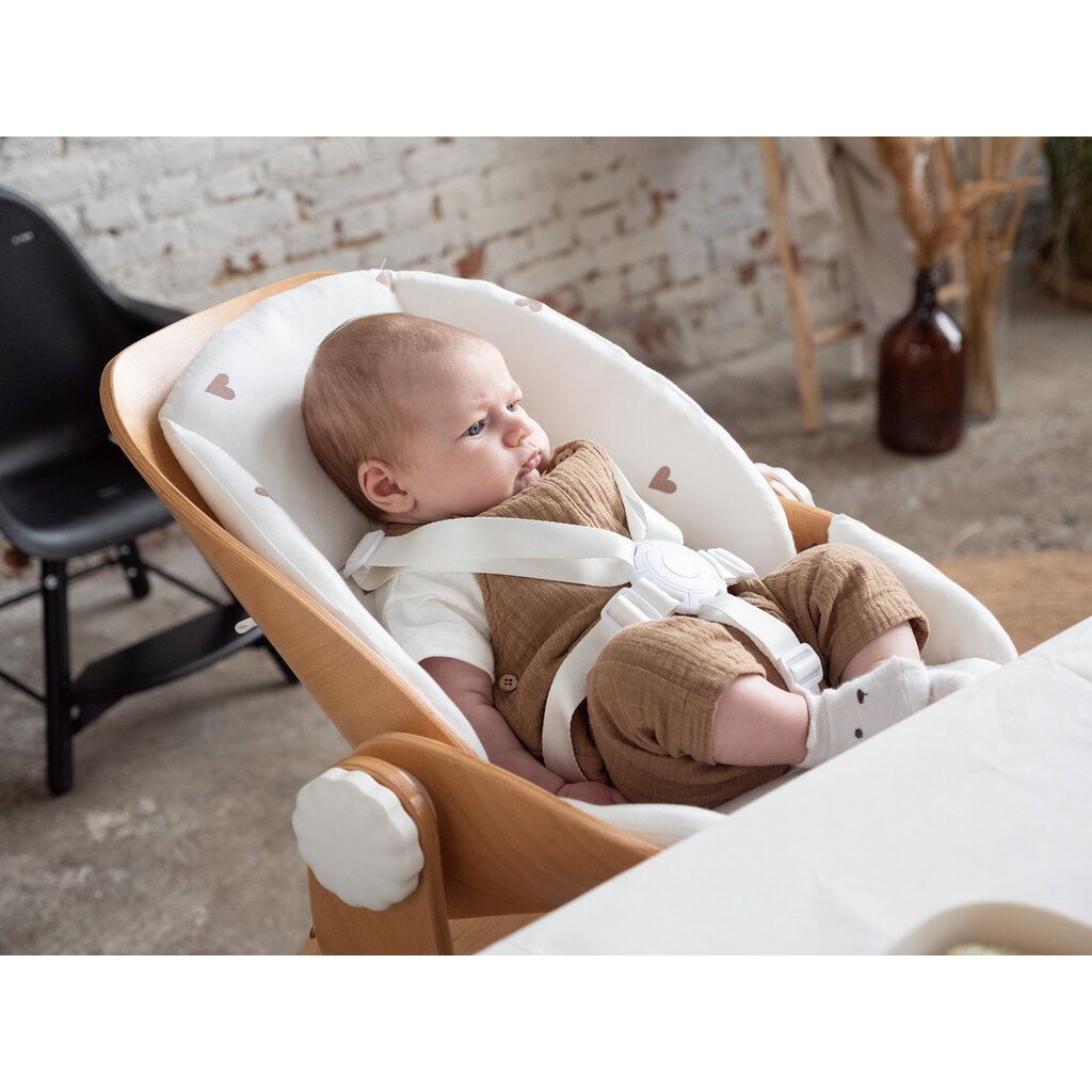Подушка на сиденье для новорожденного Childhome Evolu hearts (CHEVOSCNBJOH) - фото 12
